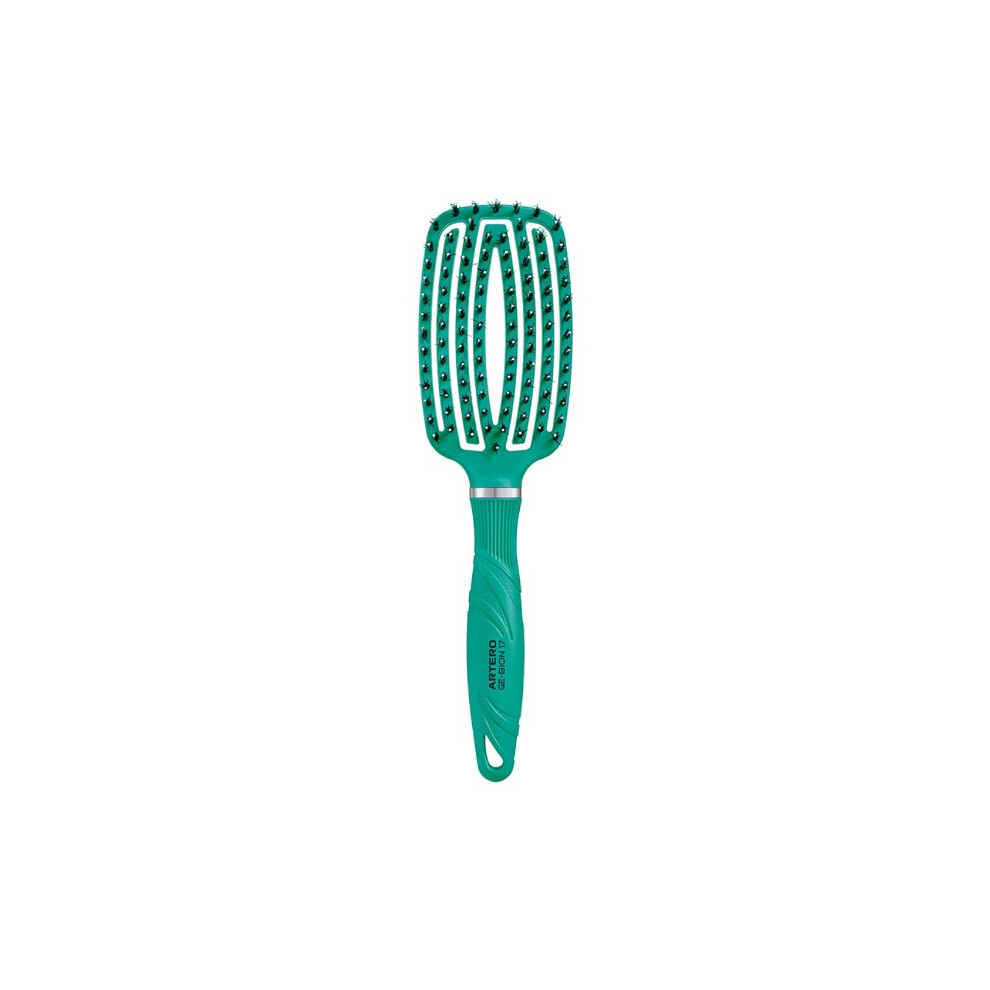 Artero Hairdressing Brush Skeleton Brush Ge-Bion 17 Flexible Brush Aquamarina ( Aquamerine)