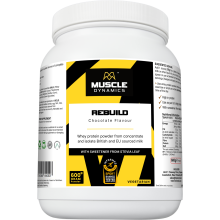 Muscle Dynamics REBUILD Whey Protein Powder 600g Chocolate or Vanilla