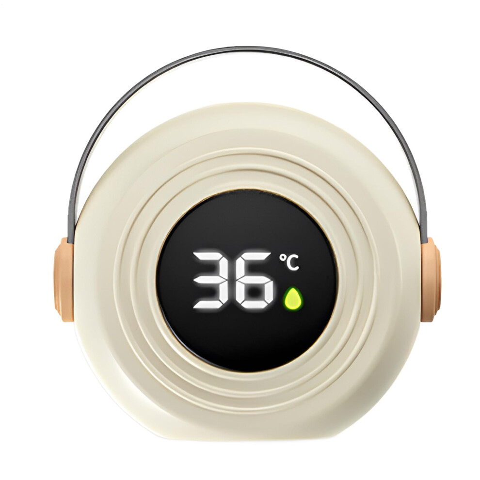 Baby Bath Thermometer Waterproof Floating Safety Temperature Gauge for Tub, Shower, Nursery, Khaki