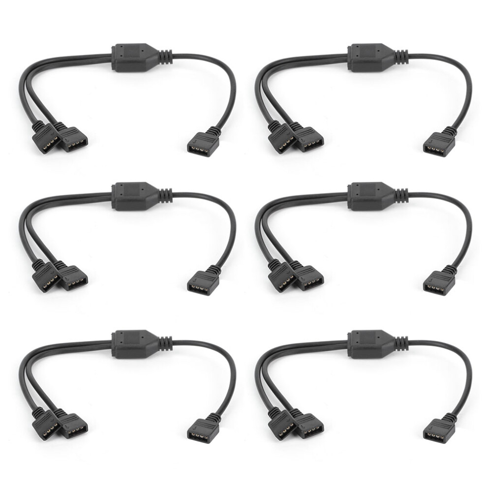 Rgb Extension Cable Argb Splitter Cable For 5V 3 Pin Addressable Led Strips And Fans, High Quality Flexible Extension With Male Connectors For No Sold 9454554282145