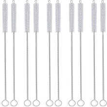 Extra lange Reinigungsbürsten für Trinkhalme, flexibel und leicht zu verformen für eine gründliche Reinigung, spülmaschinenfest und BPA-frei
