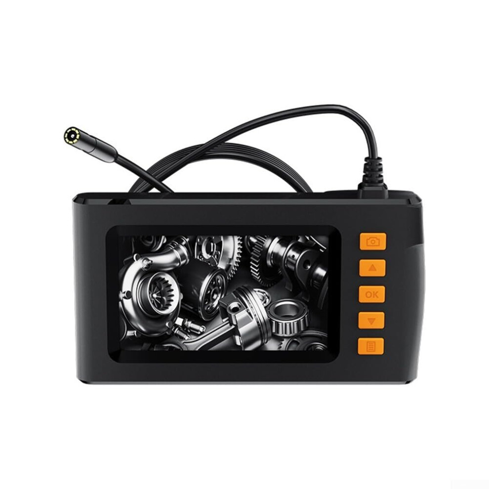 Borescope Inspection Camera 8Mm Lens 4.3 Inch Hd 1080P Ip67 Waterproof For Car And Pipeline Maintenance 2M 9323874651903
