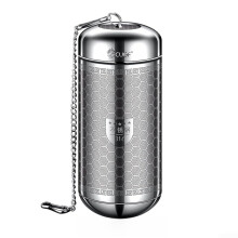 Stainless Steel Mesh Tea Strainer Slim Design for Iced Tea and Custom Herbal Blends (Small)