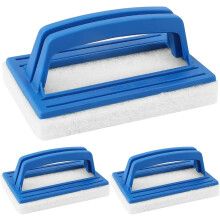 Cepillo para azulejos y lechada, amplia gama de aplicaciones, fácil de usar y seguro para revestimientos de piscinas de vinilo, función de cepillo