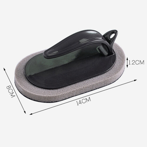 Durable Dishwashing Scouring Pad: Multi-Functional Kitchen Cleaning Sponge, Ergonomically Designed Handle, High-Quality Eco-Friendly Material, Cleans 2