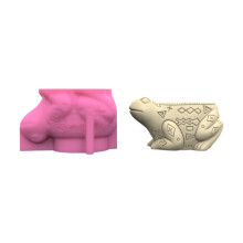Silicone Vase Molds Flower Bottle Mold Frogs Shape Unique
