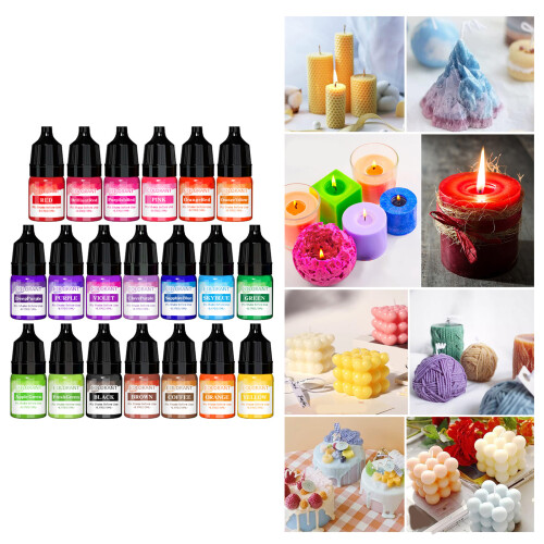 Liquid Candle Dye for Candle Soap Making Highly Concentrated 1