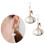 Boucles d'oreilles pendantes en forme de canard mignon, 2