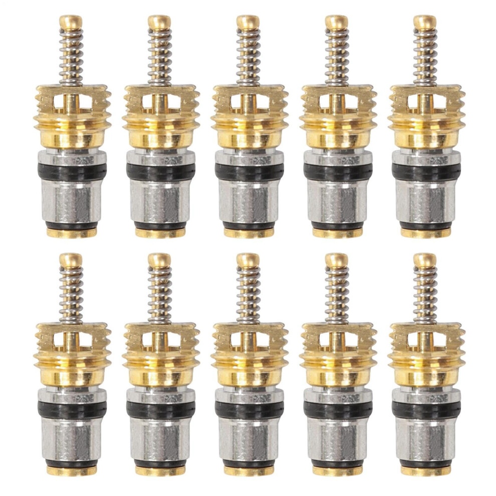 Ac Valve Core 10Pack For Automotive And Hvac Systems, Pressure Kit For Car Rv Air Conditioning 9323874651545