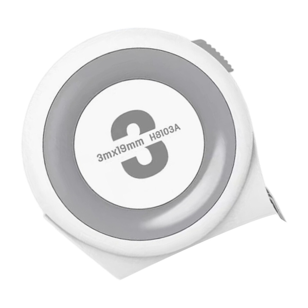 Tape Measure 16.4Ft Steel Measuring Tape,-White H8103a 7627000428318