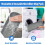 Dust Mop for Wet Mops, Spray Mops with Reusable Microfiber Pads 4