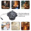 4500RPM 8cm ABS Ventilation Fan 5V Speed Control For Electronics 2