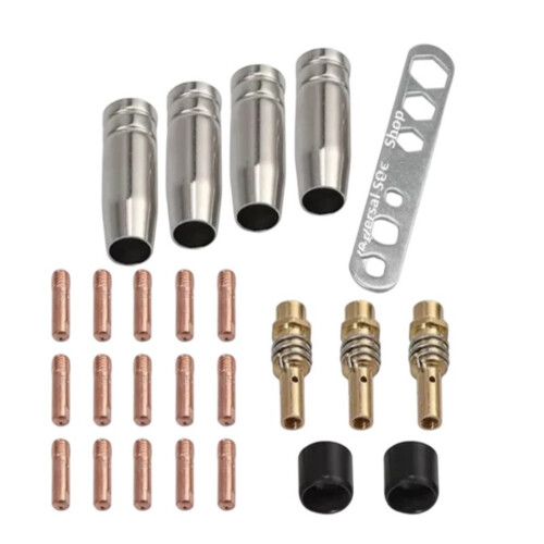 Hitzebeständiger 0,8-mm-Schweißdüsensatz,-Set mit 25 Stück 2