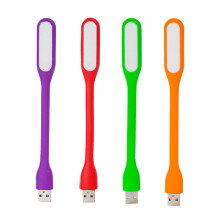 Fleksibel USB-lampe, bærbare LED-læselamper til powerbank, bærbar computer og USB-enheder, blødt lys beskytter dit syn mod skader,