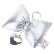 Schattig hart sleutelhanger strik tas charme zoete sleutelhanger