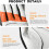 Golf Gloves for Men Left Hand Grip Correction Training Mitts Improve Swing Control 3