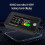 Indicator laadniveau auto-accu LED digitaal display 8-100V 2