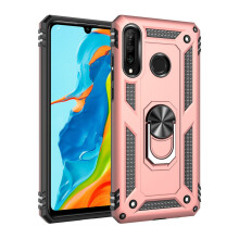 Bumper Shell Case Cellphone Cover for P30/Lite-Rose Gold HW P30