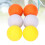 6-teiliges Golfball-Set, 3 Farben, Bälle mit 11