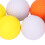 6-teiliges Golfball-Set, 3 Farben, Bälle mit 14