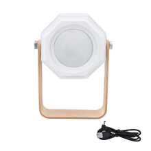 Lampe multifonctionnelle, lampe LED portable rechargeable, lanterne rotative à 360 degrés pour éclairage d'urgence intérieur et extérieur,