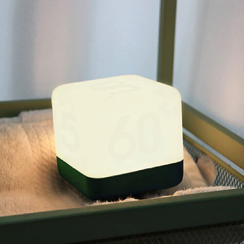 Smart Timer Cube With Clock Flip Timer Functionality, Productivity Timer Perfect For Managing Time In The Kitchen, Study Or Home Office, Nightlight An 2