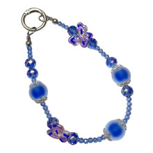 Telefoonketting riem armband hanger mobiele telefoon-blauw