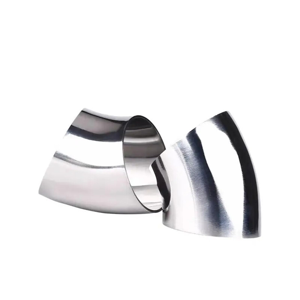304 Stainless Steel 45 Degree Weld Elbow Pipe Fitting O/D 102X2mm For Plumbing And Industrial Use 9323874654423