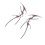 Boucles d'oreilles gothiques en forme de papillon de sang, Punk 1
