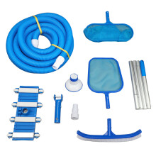 Schwimmbad-Reinigungsset, Skimmer, Kescher,