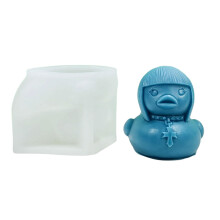 Moules en Silicone pour bougies en forme de canard, moulage en