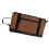 Large Varnished Canvas Tool Bag Impermeable PVC Bottom-Khaki 1