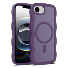 Impact Absorbing Plastic Shell Protective Cover-Purple 16 Pro