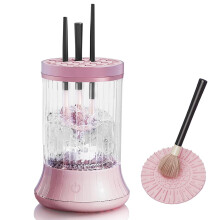 Electric Makeup Brush Cleaner Machine 3 in 1 USB Automatic Cosmetic Brush Cleaning Tool for All Sizes