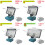 Strong ABS Engineering Light With Quick Fee Capability-8 inches 3