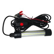 Green LED Underwater Fishing Light for Deep Drop Fish Attraction, Bass Squid Saltwater Freshwater Night Use