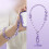 Small Short Phone Strap Not Loss-Deep Space Grey Cat eye style 3
