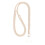 Adjustable Phone Lanyard With Anti Slip Clasp Polyester- Beige 1