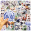 Removable Creative Expression Stickers 60 Halloween Skull 6