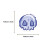 Removable Creative Expression Stickers 60 Halloween Skull 4