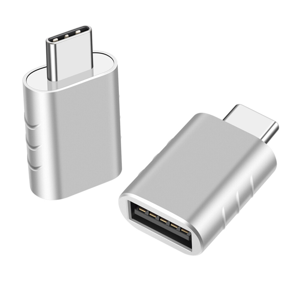 Usb C To Usb A 3.2 Adapter 10Gbps Otg Supported- Silver 7704000464567