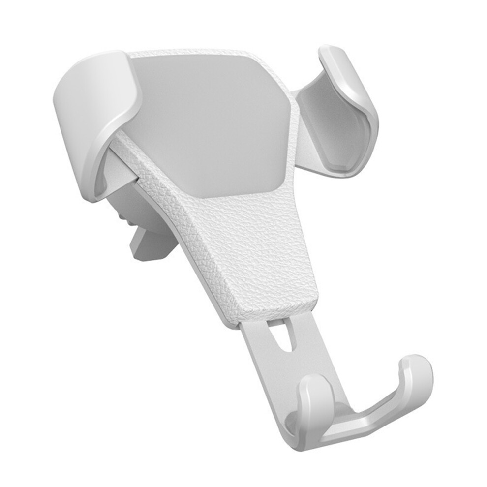 Car Phone Holder Auto Air Vent Mount Clip Mobile Phone- White 7704000465533