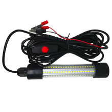 LED Fishing Light for Deep Sea Night Fishing, Waterproof Fish Lure Lamp for Boat or Bank