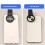 Clip On Circular Polarizer Filter Clip-52mm large hole long 4