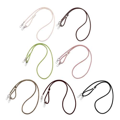 PU Shoulder Strap Fit Anti Shock Protections Phone-Light coffee 1