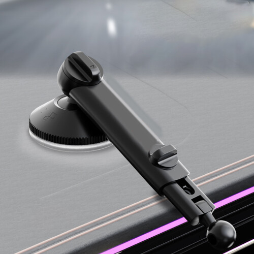 Shockproof Suction Cup Car Mount Support Base 17mm Ball Head 2