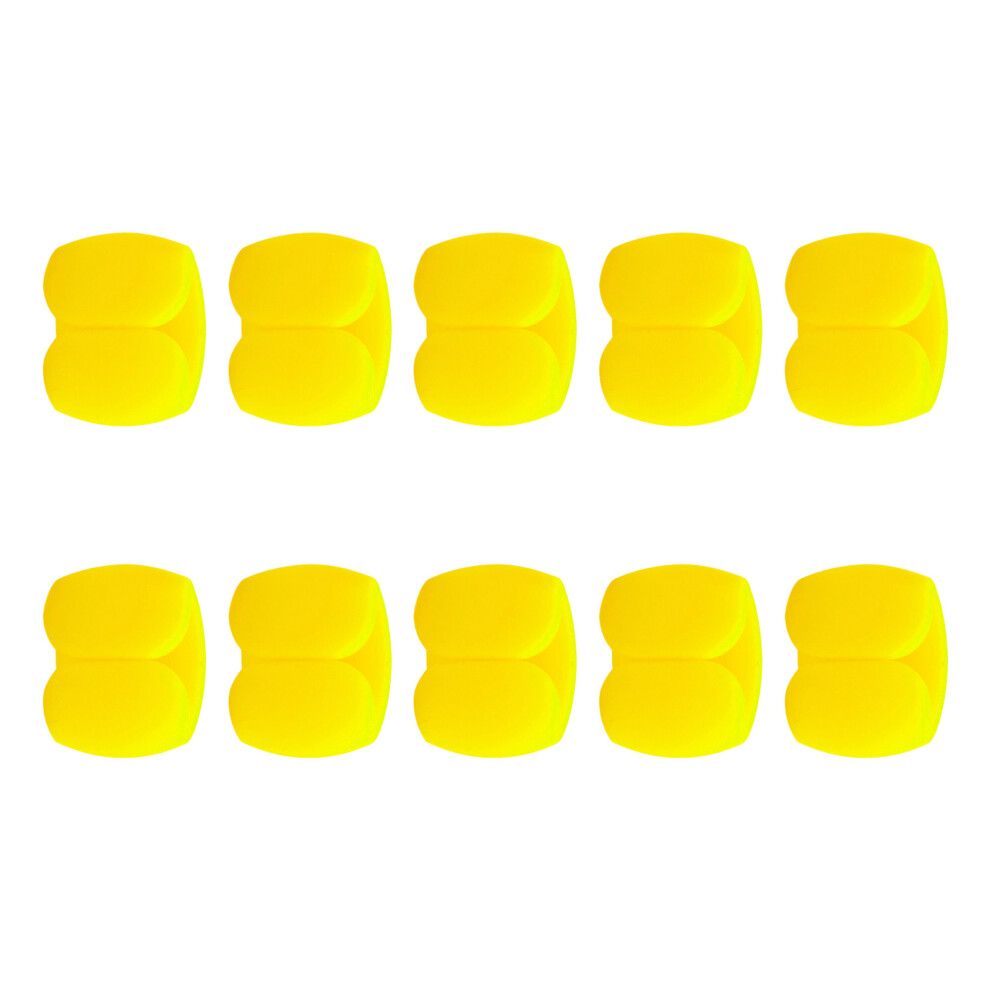 Multipurpose Cable Holder Prevents Messy Wire For- Yellow 7704000462235