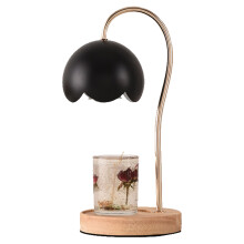 Lampada scaldacandele dimmerabile con timer, lampadine alogene ecocompatibili, luminosità regolabile, luce profumata per camera da letto e soggiorno.