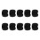 Reusable Wire Organizers For Earphone Charge Cables-Black 1