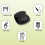 Reusable Wire Organizers For Earphone Charge Cables-Black 6